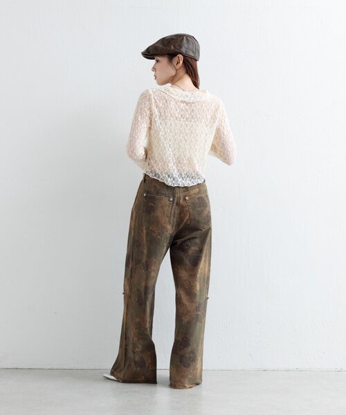 Kastane(カスタネ)の「ミリタリーカモパンツ(その他パンツ・レディース・カーキ・FREE)」の11枚目の写真