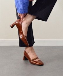 inter-chaussures | 【ANGEL ALARCON】セットバックヒールストラップパンプス(D51001)(パンプス)