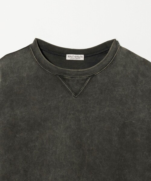 BEAUTY&YOUTH UNITED ARROWS(ビューティーアンドユースユナイテッドアローズ)の「フェード クルーネック スウェット Tシャツ(Tシャツ/カットソー・メンズ・ベージュ/ネイビー/ダークグレー・M/XL/L/S)」の13枚目の写真