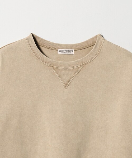 BEAUTY&YOUTH UNITED ARROWS(ビューティーアンドユースユナイテッドアローズ)の「フェード クルーネック スウェット Tシャツ(Tシャツ/カットソー・メンズ・ベージュ/ネイビー/ダークグレー・M/XL/L/S)」の19枚目の写真