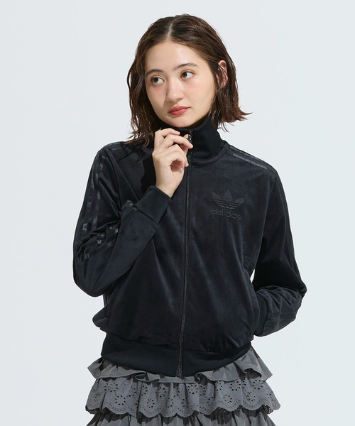 アディダスネオ　セットアップ　ベロアジャージ　XO(2XL) ブラック adidas - adidas ベロア ジャージ セットアップ XS 黒 金