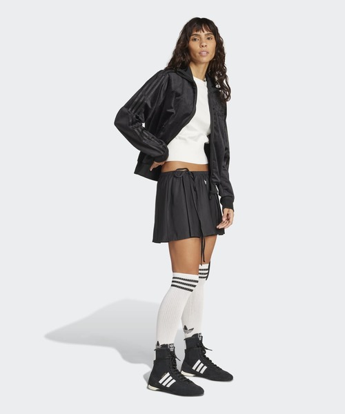 アディダス　adidas　トラックジャケット　ベロア　ジャージ　ブラック adidas original ベロアトラックジャケットセットアップ