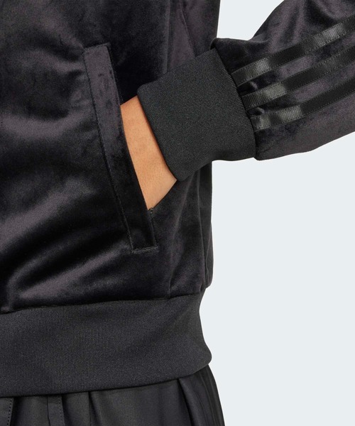 新品未使用adidasアディダス ベロア　トラックジャケット　L adidas ジャージ アディカラー ベロア トラックトップ