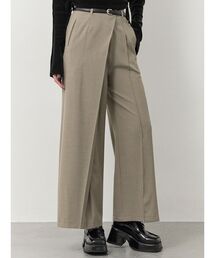 MURUA | ベルトハイウエストワイドパンツ(その他パンツ)