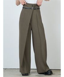 MURUA | ベルトハイウエストワイドパンツ(その他パンツ)