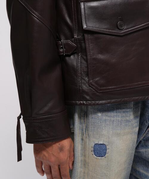 AVIREX(アヴィレックス)の「GOAT VEGE ANJ4 JACKET / ゴート ベジ ANJ4ジャケット / AVIREX / アヴィレックス(ブルゾン・メンズ・ブラック/ブラウン・XX-LARGE/X-LARGE/LARGE/MEDIUM)」の15枚目の写真