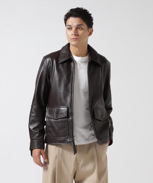 AVIREX(アヴィレックス)の「GOAT VEGE ANJ4 JACKET / ゴート ベジ ANJ4ジャケット / AVIREX / アヴィレックス(ブルゾン・メンズ・ブラック/ブラウン・XX-LARGE/X-LARGE/LARGE/MEDIUM)」の18枚目の写真