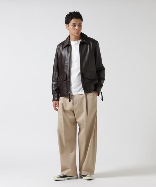 AVIREX(アヴィレックス)の「GOAT VEGE ANJ4 JACKET / ゴート ベジ ANJ4ジャケット / AVIREX / アヴィレックス(ブルゾン・メンズ・ブラック/ブラウン・XX-LARGE/X-LARGE/LARGE/MEDIUM)」の19枚目の写真