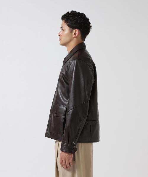 AVIREX(アヴィレックス)の「GOAT VEGE ANJ4 JACKET / ゴート ベジ ANJ4ジャケット / AVIREX / アヴィレックス(ブルゾン・メンズ・ブラック/ブラウン・XX-LARGE/X-LARGE/LARGE/MEDIUM)」の20枚目の写真