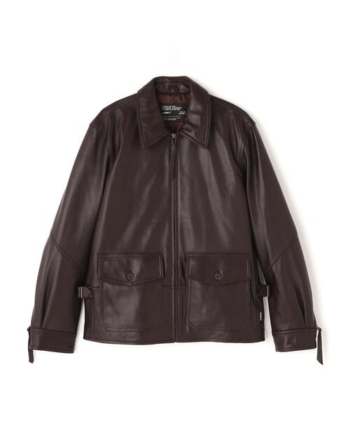 AVIREX(アヴィレックス)の「GOAT VEGE ANJ4 JACKET / ゴート ベジ ANJ4ジャケット / AVIREX / アヴィレックス(ブルゾン・メンズ・ブラック/ブラウン・XX-LARGE/X-LARGE/LARGE/MEDIUM)」の22枚目の写真
