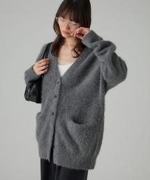 FOXカシミヤカーディガン