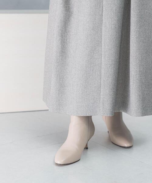 URBAN RESEARCH ROSSO WOMEN（アーバンリサーチ　ロッソ）の「タックスカート（スカート・レディース・ライトグレー/ブラウン・36/38）」の7枚目の写真