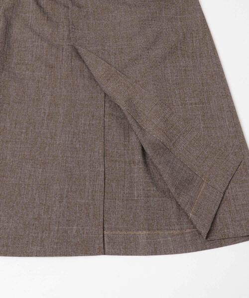 URBAN RESEARCH ROSSO WOMEN（アーバンリサーチ　ロッソ）の「タックスカート（スカート・レディース・ライトグレー/ブラウン・36/38）」の16枚目の写真