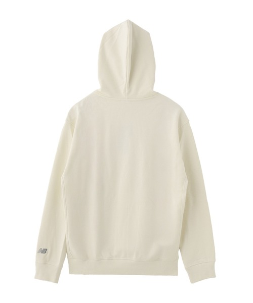 NEW BALANCE(ニューバランス)の「NEW BALANCE Athletics Legacy Hoodie MT53902(パーカー・メンズ・アッシュ/ブルー/ベージュ・M/L/XL)」の14枚目の写真