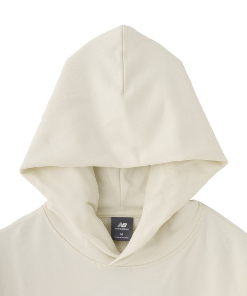 NEW BALANCE(ニューバランス)の「NEW BALANCE Athletics Legacy Hoodie MT53902(パーカー・メンズ・アッシュ/ブルー/ベージュ・M/L/XL)」の4枚目の写真