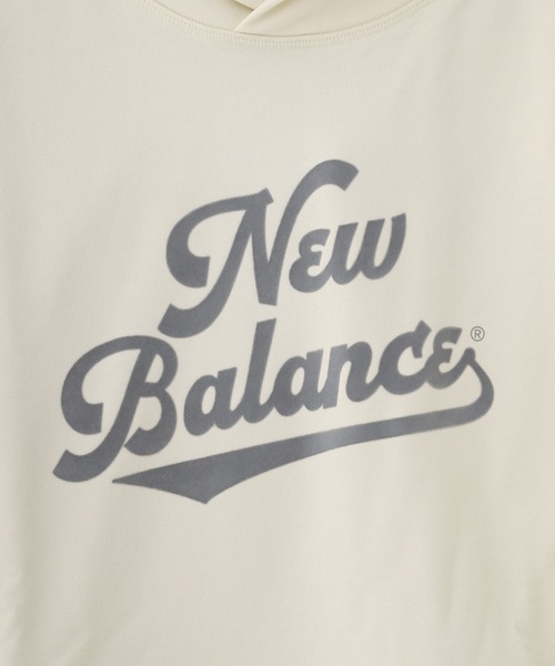 NEW BALANCE(ニューバランス)の「NEW BALANCE Athletics Legacy Hoodie MT53902(パーカー・メンズ・アッシュ/ブルー/ベージュ・M/L/XL)」の5枚目の写真