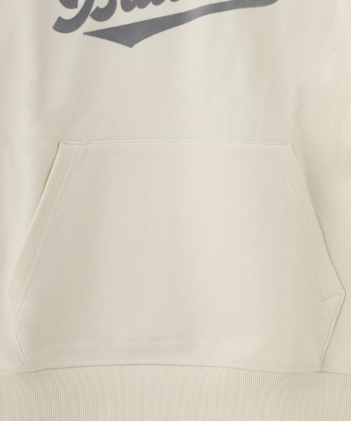 NEW BALANCE(ニューバランス)の「NEW BALANCE Athletics Legacy Hoodie MT53902(パーカー・メンズ・アッシュ/ブルー/ベージュ・M/L/XL)」の6枚目の写真