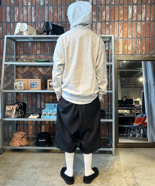 NEW BALANCE(ニューバランス)の「NEW BALANCE Athletics Legacy Hoodie MT53902(パーカー・メンズ・アッシュ/ブルー/ベージュ・M/L/XL)」の11枚目の写真