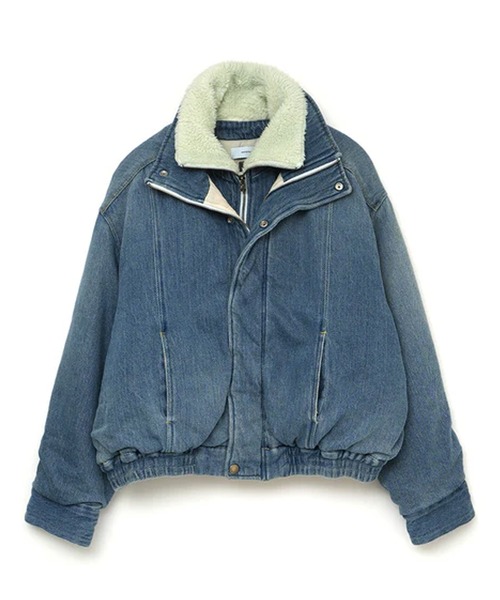 FACETASM/ファセッタズム DOUBLE LAYERED DENIM JACKET 中綿入り