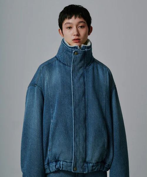 セール】FACETASM/ファセッタズム DOUBLE LAYERED DENIM JACKET 中綿