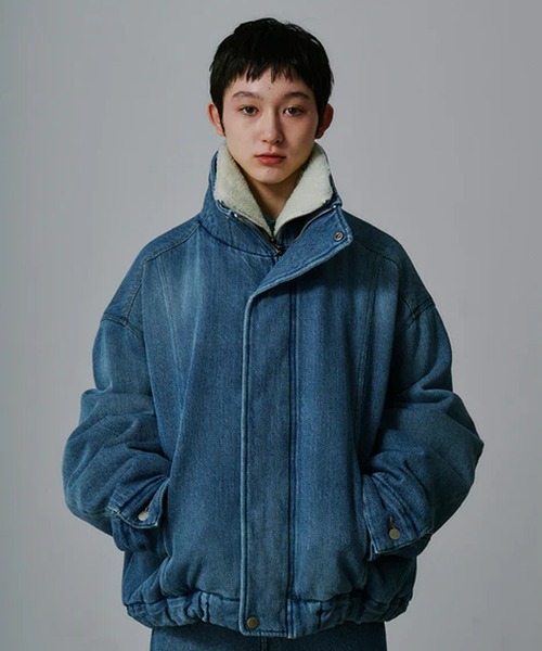 FACETASM ジャケット デニムジャケット FACETASM/ファセッタズム DOUBLE LAYERED DENIM JACKET 中綿入り