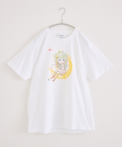 Paradise Picnic(パラダイスピクニック)の「【水森亜土】プリントTシャツ(Tシャツ/カットソー・レディース・その他1/その他2/その他3/その他5/その他8/その他4/その他7/その他6・FREE)」の2枚目の写真