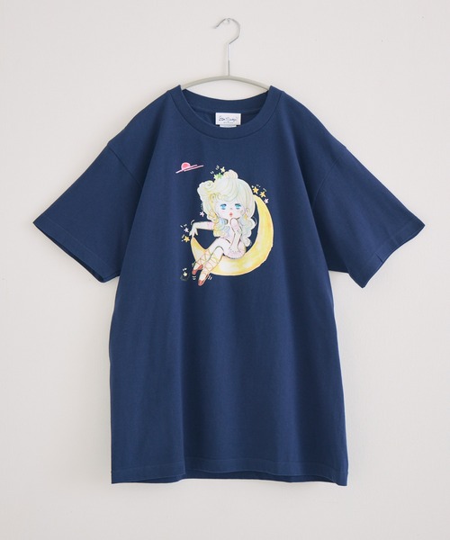 Paradise Picnic(パラダイスピクニック)の「【水森亜土】プリントTシャツ(Tシャツ/カットソー・レディース・その他1/その他2/その他3/その他5/その他8/その他4/その他7/その他6・FREE)」の3枚目の写真