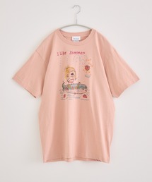 Paradise Picnic | 【水森亜土】プリントＴシャツ(Tシャツ/カットソー)