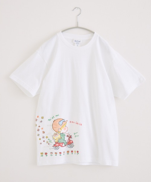 Paradise Picnic(パラダイスピクニック)の「【水森亜土】プリントTシャツ(Tシャツ/カットソー・レディース・その他1/その他2/その他3/その他5/その他8/その他4/その他7/その他6・FREE)」の7枚目の写真