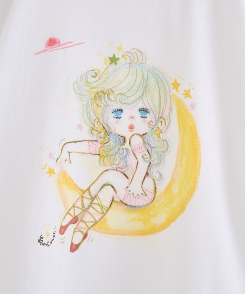 Paradise Picnic(パラダイスピクニック)の「【水森亜土】プリントTシャツ(Tシャツ/カットソー・レディース・その他1/その他2/その他3/その他5/その他8/その他4/その他7/その他6・FREE)」の9枚目の写真