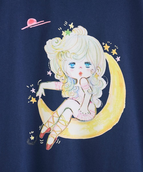 Paradise Picnic(パラダイスピクニック)の「【水森亜土】プリントTシャツ(Tシャツ/カットソー・レディース・その他1/その他2/その他3/その他5/その他8/その他4/その他7/その他6・FREE)」の10枚目の写真