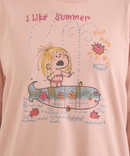 Paradise Picnic(パラダイスピクニック)の「【水森亜土】プリントTシャツ(Tシャツ/カットソー・レディース・その他1/その他2/その他3/その他5/その他8/その他4/その他7/その他6・FREE)」の15枚目の写真