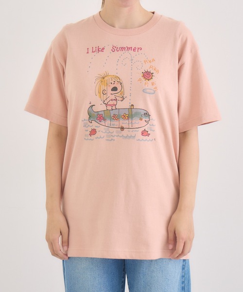 Paradise Picnic(パラダイスピクニック)の「【水森亜土】プリントTシャツ(Tシャツ/カットソー・レディース・その他1/その他2/その他3/その他5/その他8/その他4/その他7/その他6・FREE)」の17枚目の写真