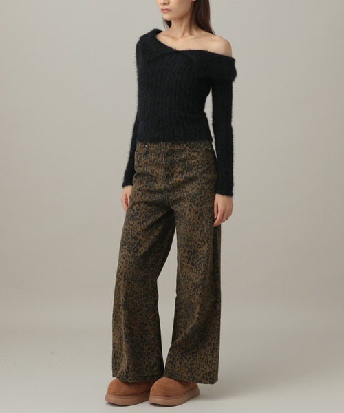 ALAND（エーランド）の「3.3 Field Trip／ビンテージライクレオパードパンツ（その他パンツ・レディース・ブラウン・FREE）」の15枚目の写真