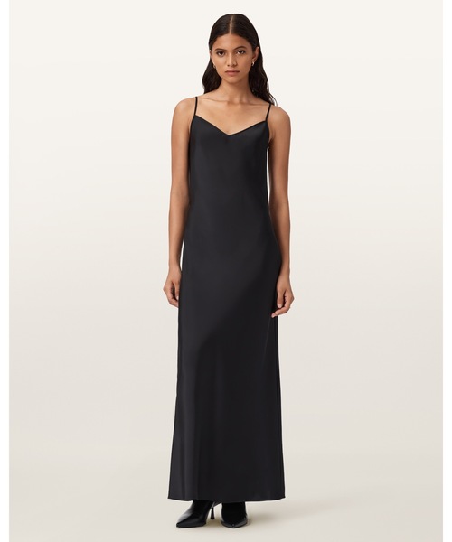 ALLSAINTS(オールセインツ)の「JUNO 2-IN-1 DRESS | JUNO 2-IN-1 ドレス・ワンピース(ワンピース・レディース・ブラック系その他・XS/S/M/L)」の5枚目の写真