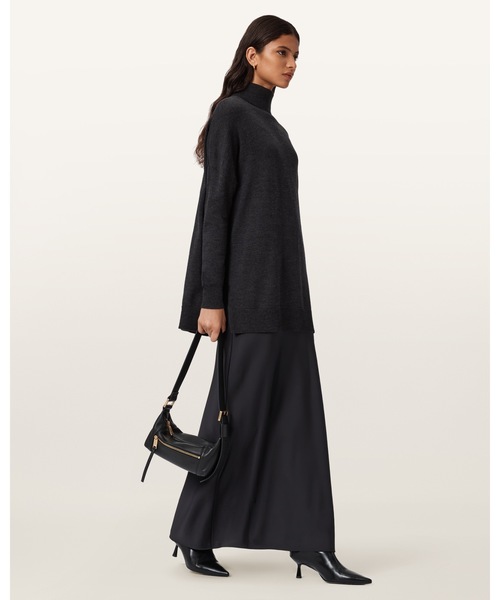 ALLSAINTS(オールセインツ)の「JUNO 2-IN-1 DRESS | JUNO 2-IN-1 ドレス・ワンピース(ワンピース・レディース・ブラック系その他・XS/S/M/L)」の6枚目の写真