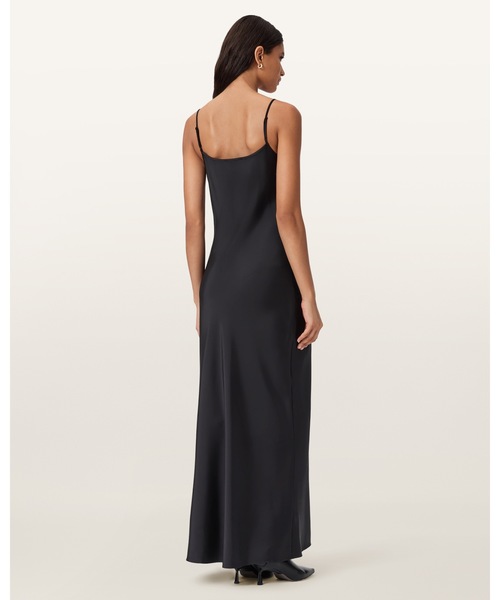 ALLSAINTS(オールセインツ)の「JUNO 2-IN-1 DRESS | JUNO 2-IN-1 ドレス・ワンピース(ワンピース・レディース・ブラック系その他・XS/S/M/L)」の9枚目の写真