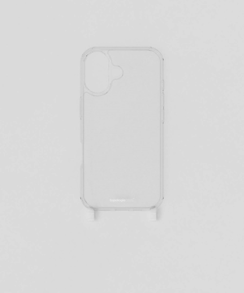Topologie（トポロジー）の「Verdon Phone Case / Clear 【ケース単体】（スマホケース/カバー・レディース・クリア・iPhone 17 Pro Max/iPhone 17 Pro/iPhone 17/iPhone Air）」の3枚目の写真