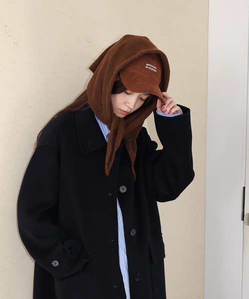 セール】ニットヘッドスカーフ/ストール（マフラー）｜ANME（アンメ