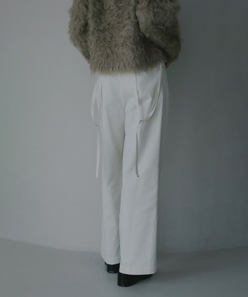 MANOF(マノフ)の「2WAY SUSPENDER PANTS(その他パンツ・レディース・ネイビー/ホワイト・M/S)」の18枚目の写真