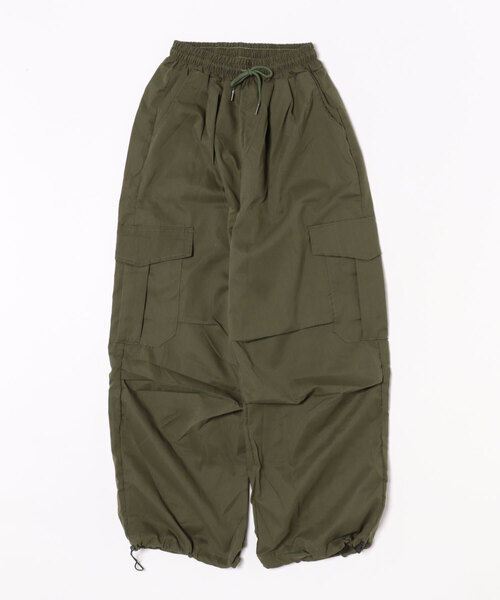 TONE SELECT WEAR(トーンセレクトウェア)の「【URGE:】リラックスワイドジャージパンツ(デニムパンツ・レディース・アイボリー/ブラック/オリーブ・MEDIUM/LARGE/X-LARGE)」の8枚目の写真
