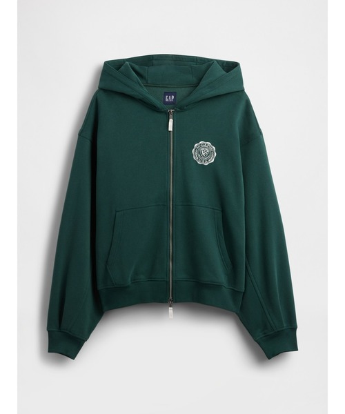 【美品M】 ブリストル　リラックス フィット ジップアップフーディ パーカー 美品M】 ブリストル リラックス フィット ジップアップフーディ