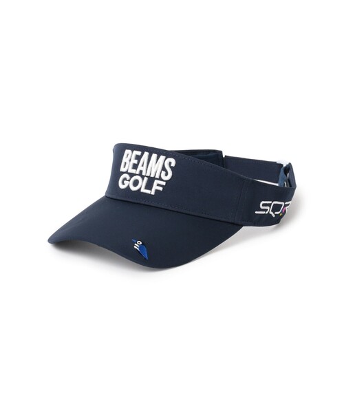 BEAMS GOLF(ビームスゴルフ)の「ツアーバイザー 2026ss(サンバイザー・レディース・ブラック/ネイビー/ホワイト・ONE SIZE)」の3枚目の写真