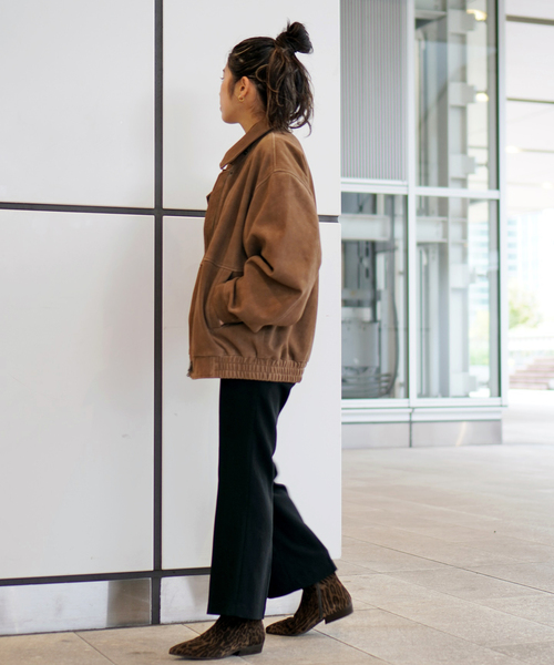 AP STUDIO（エーピーストゥディオ）の「【TORAL】Leopard Booties（ブーツ・レディース・キャメル・35/36/37/38）」の2枚目の写真