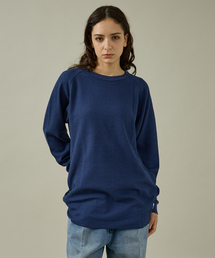 JEMORGAN | 【JEMORGAN/ジェーイーモーガン】CVCワッフル ラグラン裾ラウンドL S-T/ロンT/ラウンド/ラグラン【WEB限定】(Tシャツ/カットソー)