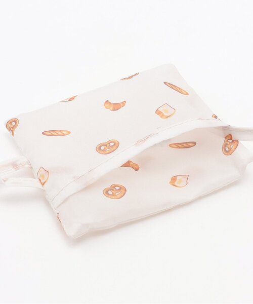 petit main（プティマイン）の「ポケッタブルエコバッグ（エコバッグ/サブバッグ・キッズ・ネイビー/ホワイト系/ライトピンク/ライトベージュ・F）」の8枚目の写真