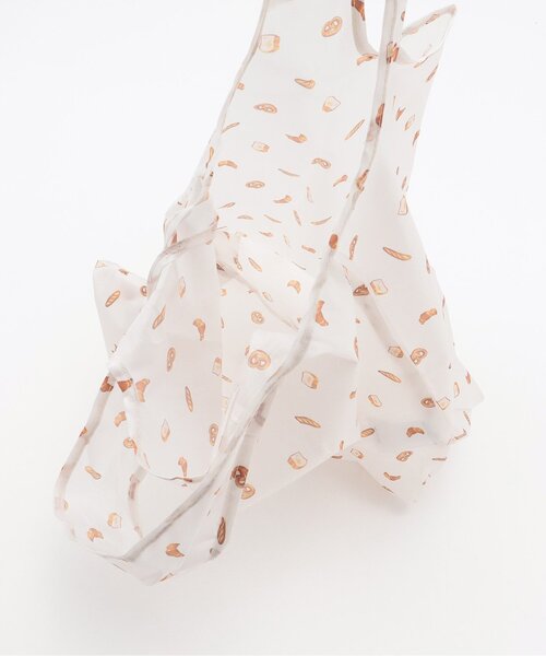 petit main（プティマイン）の「ポケッタブルエコバッグ（エコバッグ/サブバッグ・キッズ・ネイビー/ホワイト系/ライトピンク/ライトベージュ・F）」の9枚目の写真