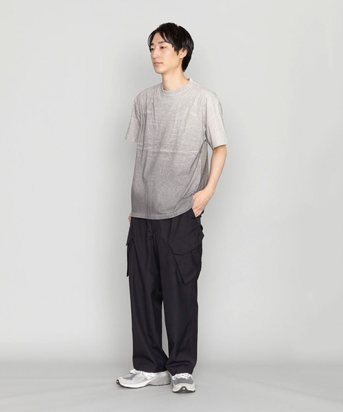 kuros'(クロス)の「【kuros’オリジナル】暮染 GRADATIONTシャツ(Tシャツ/カットソー・メンズ・チャコールグレー・X-LARGE/MEDIUM/LARGE)」の8枚目の写真