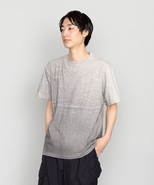 kuros'(クロス)の「【kuros’オリジナル】暮染 GRADATIONTシャツ(Tシャツ/カットソー・メンズ・チャコールグレー・X-LARGE/MEDIUM/LARGE)」の10枚目の写真