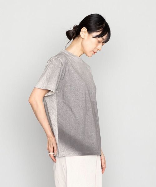 kuros'(クロス)の「【kuros’オリジナル】暮染 GRADATIONTシャツ(Tシャツ/カットソー・メンズ・チャコールグレー・X-LARGE/MEDIUM/LARGE)」の6枚目の写真